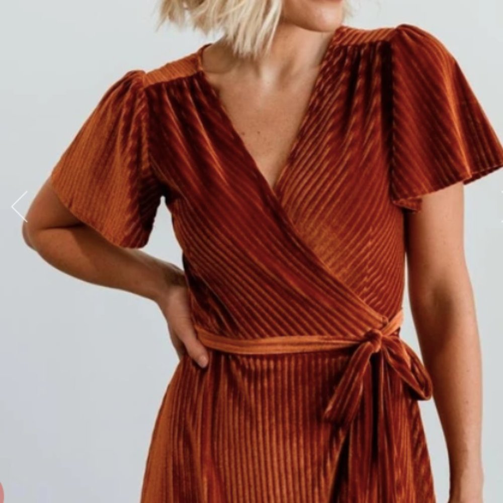 Baltic Born Burnt Orange Dress